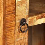 vidaXL Armoire murale Bois massif de récupération 44 x 21 x 72 cm