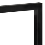 vidaXL Étagères murales 2 Pièces 25x25x35 cm Bois d'acacia et acier