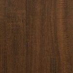 vidaXL Table basse Chêne marron 90x44 5x45 cm Bois d'ingénierie