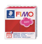 Pâte Fimo 57 g Soft Rouge cerise 8020.26