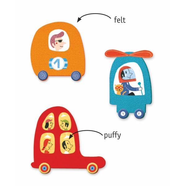 cree avec des stickers J aime les voitures