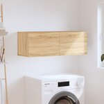 vidaXL Armoire murale chêne sonoma 100x36 5x35 cm bois d'ingénierie