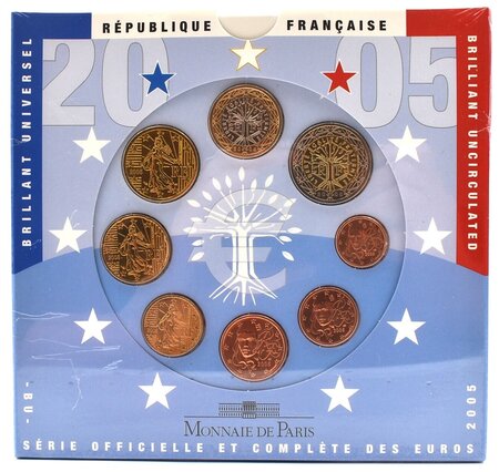 Coffret série euro BU France 2005