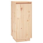 vidaXL Armoire à chaussures 35x35x80 cm Bois de pin massif