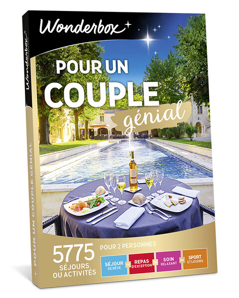 Coffret cadeau - WONDERBOX - Pour un couple génial