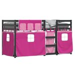 vidaXL Lit superposé sans matelas 90x200 cm bois de pin massif