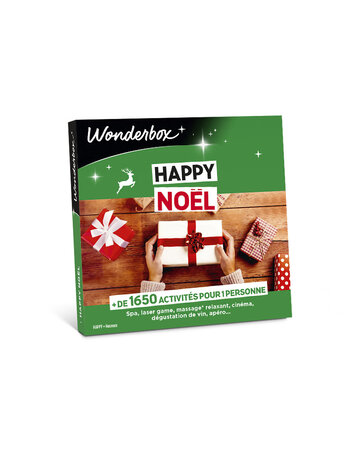 Coffret cadeau - WONDERBOX - Happy Noël