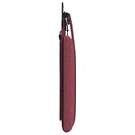 vidaXL Tête de lit suspendue Avec lumière LED Bordeaux Tissu