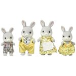 Sylvanian families - 4030 - la famille lapin gris