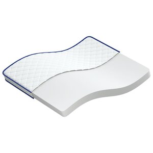 vidaXL Matelas en mousse à mémoire de forme 200 x 160 x 17 cm doux