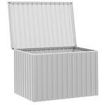 vidaXL Boîte de rangement de jardin Gris 149x99x93 cm