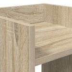 vidaXL Support de Plante 2 pièces Chêne Sonoma 30 x 30 x 40 cm