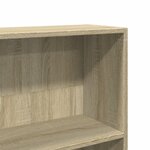 vidaXL Bibliothèque chêne sonoma 80x24x143 cm bois d'ingénierie