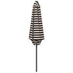 vidaXL Parasol de jardin 300 x 300 cm Polyester Rectangulaire