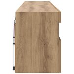 vidaXL Meubles TV muraux 2 Pièces Chêne artisanal 80 x 30 x 40 cm