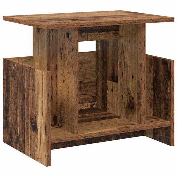 vidaXL Meuble TV Bois ancien 50 x 35 x 45 cm Bois d'ingénierie