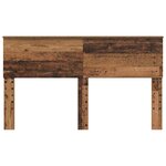 vidaXL Tête de lit Bois Ancien 150 cm Bois d'ingénierie