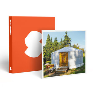 SMARTBOX - Coffret Cadeau Séjour insolite en Provence : 3 jours en yourte près d'Avignon -  Séjour