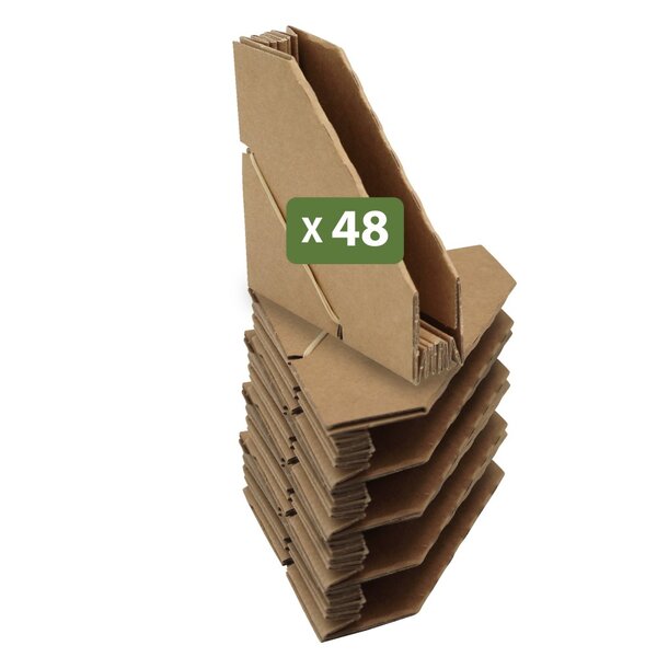 Pack and Move - Lot de 48 protections d'angles amovibles - 2 5 → 12 x 12 cm - Pour cadre  TV  tableau