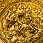 Monnaie SHIELD OF ACHILLES Epic Artefact 4 Oz Argent 3000 Francs Cameroon 2026 (PRÉCOMMANDE)