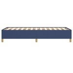 vidaXL Cadre de lit Bleu 80x200 cm Tissu