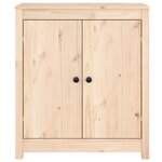 vidaXL Buffets 2 Pièces 70x35x80 cm bois massif de pin