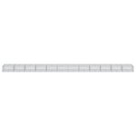 vidaXL Panier gabion avec couvercle 1200x100x50 cm fer galvanisé