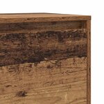 vidaXL Cabinet de chevet Bois ancien 45 x 34 x 44.5 cm