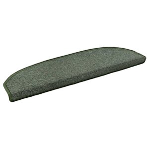 vidaXL Tapis d'escalier auto-adhésifs 15 Pièces Vert foncé