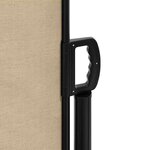 vidaXL Auvent latéral rétractable beige 170x300 cm