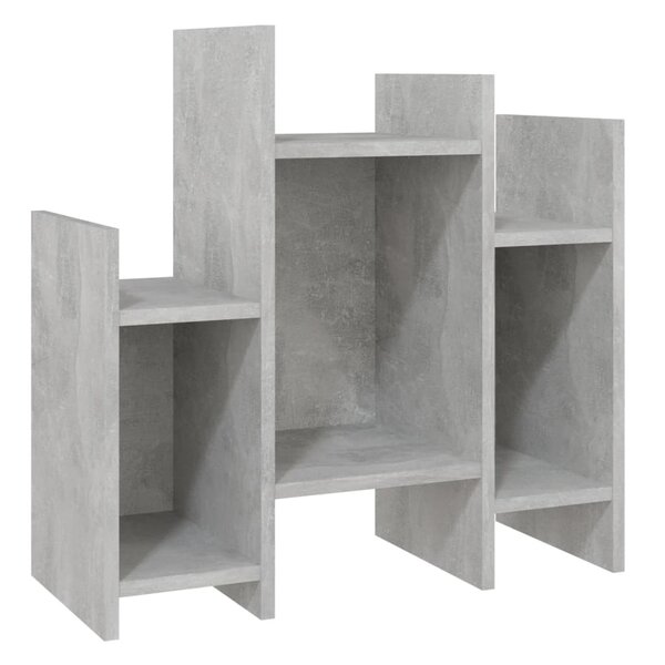vidaXL Armoire latérale Gris béton 60x26x60 cm Aggloméré