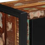 vidaXL Meuble TV 80x30x40 cm bois de récupération massif