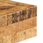 vidaXL Table console Bois de manguier massif 80x40x75 cm