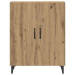vidaXL Buffet chêne artisanal 70x34x90 cm bois d'ingénierie