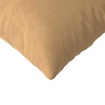 vidaXL Coussins de canapé 2 Pièces Marron 120 x 40 cm