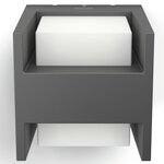 Philips applique murale led arbour 2x4 5 w anthracite 164599316