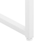 vidaXL Buffet Blanc 105x35x75 cm Acier