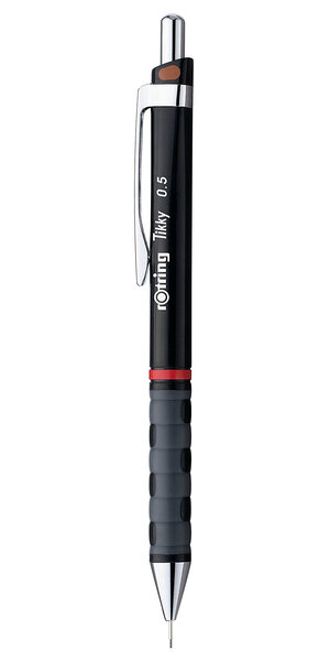 rOtring Tikky Porte-mine à code couleur - 0 50 mm  corps noir