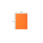 Paquet 250 sous-chemises SUPER 60 Orange x 5 EXACOMPTA
