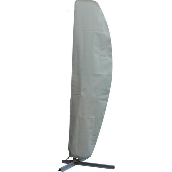 Eurotrail Housse de parasol 280x90 cm Gris