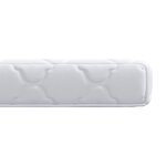 vidaXL Matelas Blanc 200 x 80 cm Tissu 100  polyester