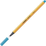 Stylo-Feutre POINT 88 Pointe Fine 0 4 mm bleu clair STABILO