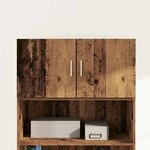 vidaXL Meuble mural Bois ancien 80 x 42.5 x 40 cm Bois d'ingénierie