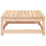 vidaXL Repose-pied de jardin 70x70x30 cm bois de pin solide