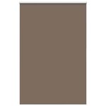 vidaXL Store enrouleur occultant café 155x210cm largeur du tissu