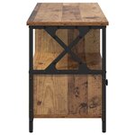 vidaXL Meuble TV avec tiroir Bois Ancien 90 x 33 x 45 cm