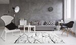Tapis de salon MARBRE 160 x 230 cm - Blanc