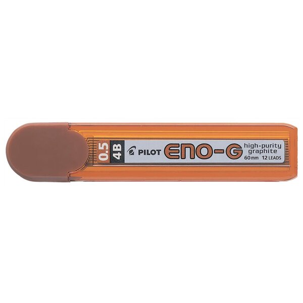 Etui de 12 Mines ENO-G pour Porte-mines 0 5mm 4B x 12 PILOT