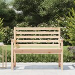 vidaXL Banc de jardin 109x48x91 5 cm bois massif de pin