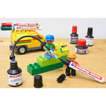 Edding marqueurs indélébiles 8 pièces multicolore 3000